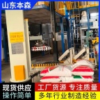 码垛机器人厂家 生物发酵饲料码垛立柱堆包机